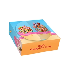 Candyland Theme Party Supplies Small Favor Box